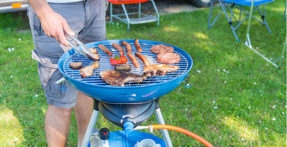 Campingaz Party Grill 600 Gasgrill 4000 W Schwarz/Blau