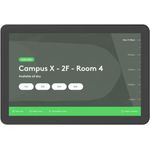 Logitech Tap Scheduler Purpose-Built Scheduling Panel for Meeting Rooms Videokonferenzkomponente Zoom Certified Zertifiziert für Microsoft Teams Graphite (952-000091)