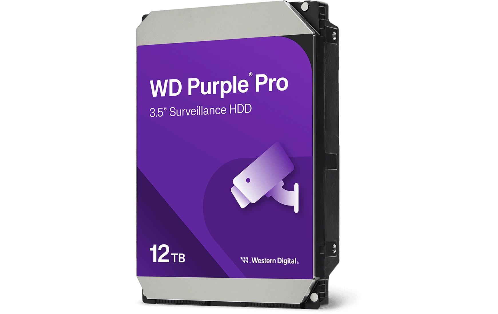 WD Purple Pro WD122PURP Interne Festplatte 12 TB 3.5" SATA 6Gb/s