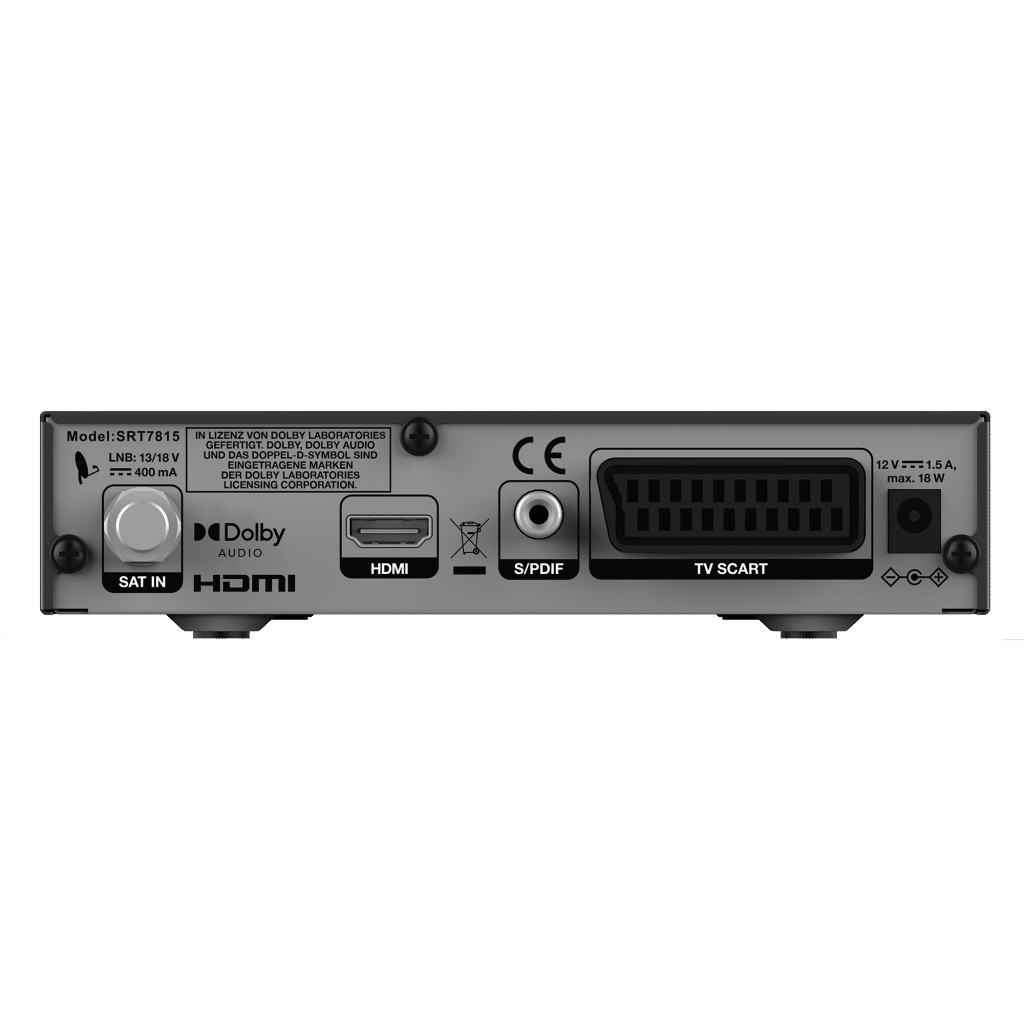 Strong SRT 7815 Satellitenreceiver DVB-S2 HDTV Schwarz