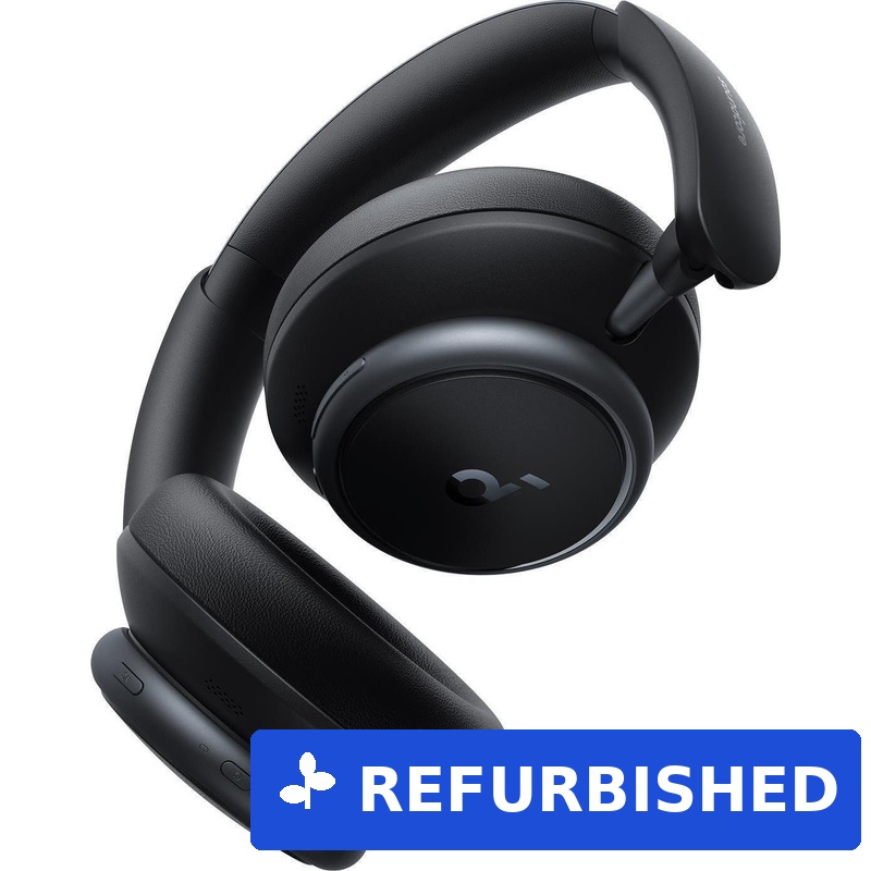 Soundcore Space Q45 Kopfhörer Verkabelt & Kabellos Kopfband Anrufe/Musik Bluetooth Schwarz (A3040G11) (B-Ware) (geöffnet)