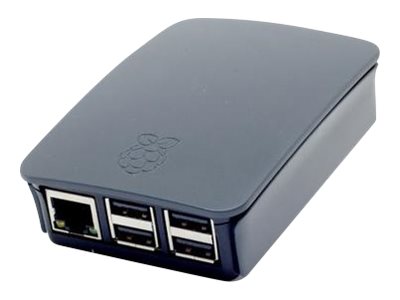Raspberry Pi Original Gehäuse für 4B Schwarz/Grau