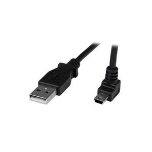 StarTech.com USB auf Mini USB Anschlusskabel gewinkelt (USBAMB1MU)