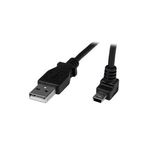 StarTech.com USB auf Mini USB Anschlusskabel gewinkelt (USBAMB1MU)