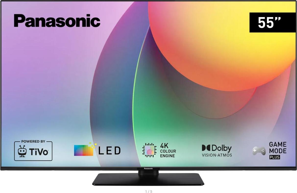 Panasonic TB-55W60AEZ 4K Ultra HD LED Smart TV schwarz (TB-55W60AEZ) (geöffnet)