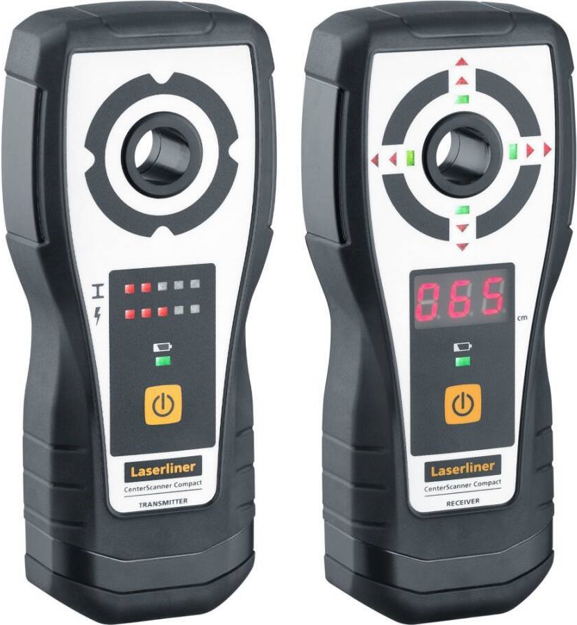 Laserliner 075.400A Professionelles Bohrführungsgerät zur sicheren Bestimmung der Ein- und Austrittspunkte an Wand- und Deckenbohrungen Bohrführungsgerät (075.400A)
