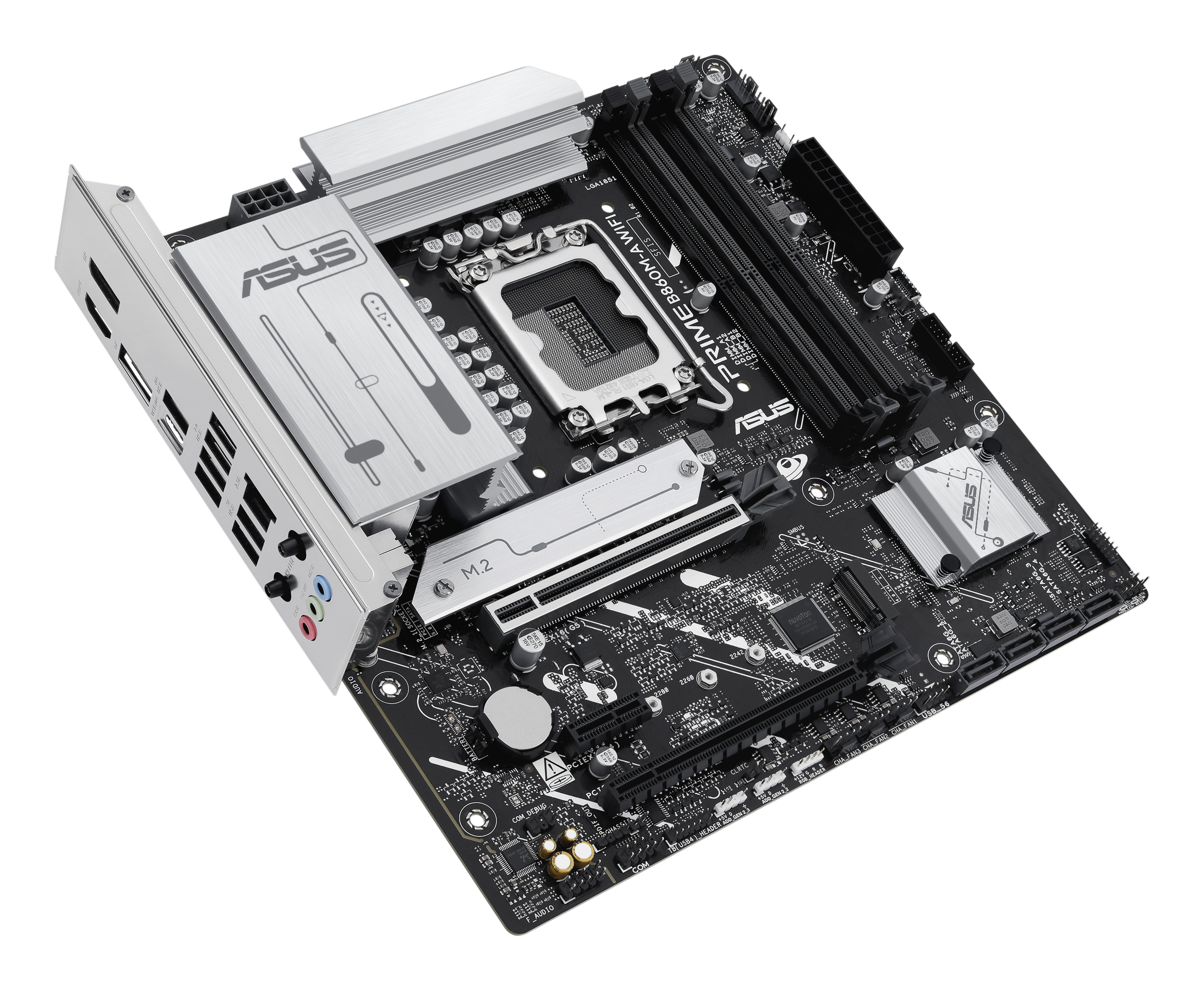 ASUS PRIME B860M-A WIFI Mainboard Intel B860 LGA 1851 mATX DDR5 Schwarz