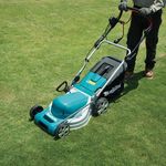 Makita ELM4121 Rasenmäher AC Schwarz - Blau (ELM4121)