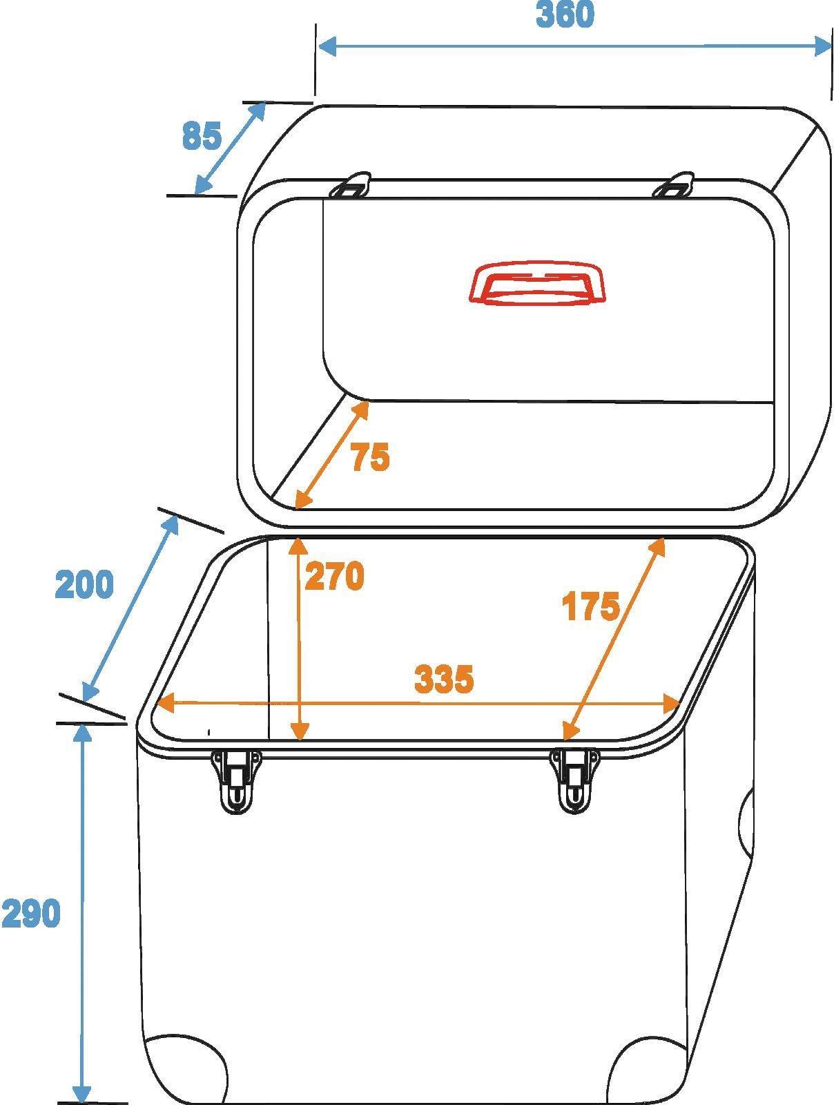 STEINIGKE SHOWTECHNIC Platten-Case ALU Battle/Booking Silber (30110026)