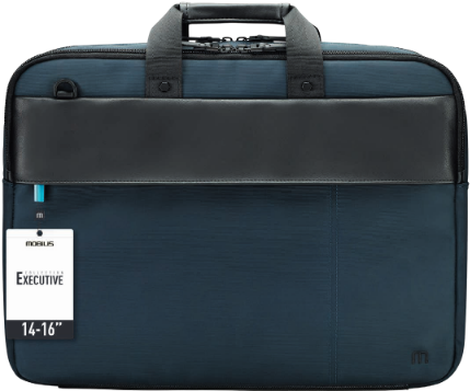 Mobilis Executive 3 Notebooktasche 40,6 cm (16" ) Aktenkoffer Schwarz - Blau (005033)