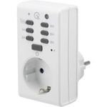 Renkforce Steckdosen-Timer analog Tagesprogramm 1289333 1800 W IP20 Dämmerungsfunktion, Countdown-Funktion (1289333)