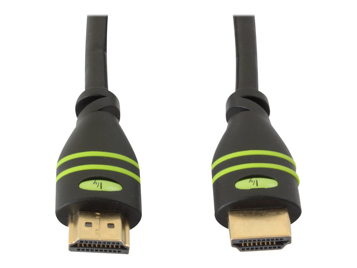 Techly HDMI-Kabel High Speed mit Ethernet 10 m Schwarz