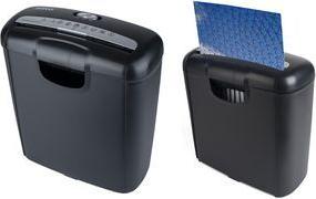 pavo Aktenvernichter Stripcut 6, Streifen 6 mm, schwarz Schnittleistung: 6 Blatt A4, Arbeitsbreite: 220 mm, - 1 Stück (8038770)