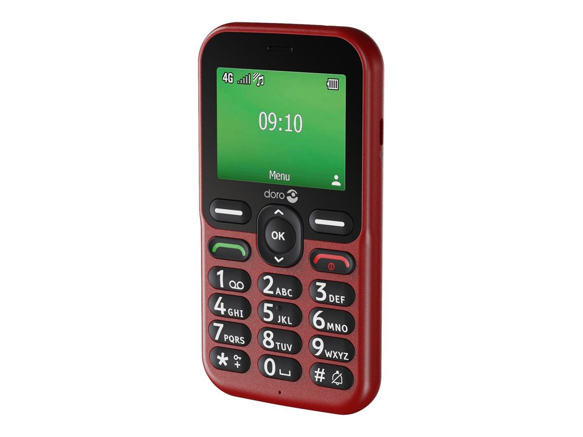 Doro Leva E10 Seniorentelefon 2,4" Rot