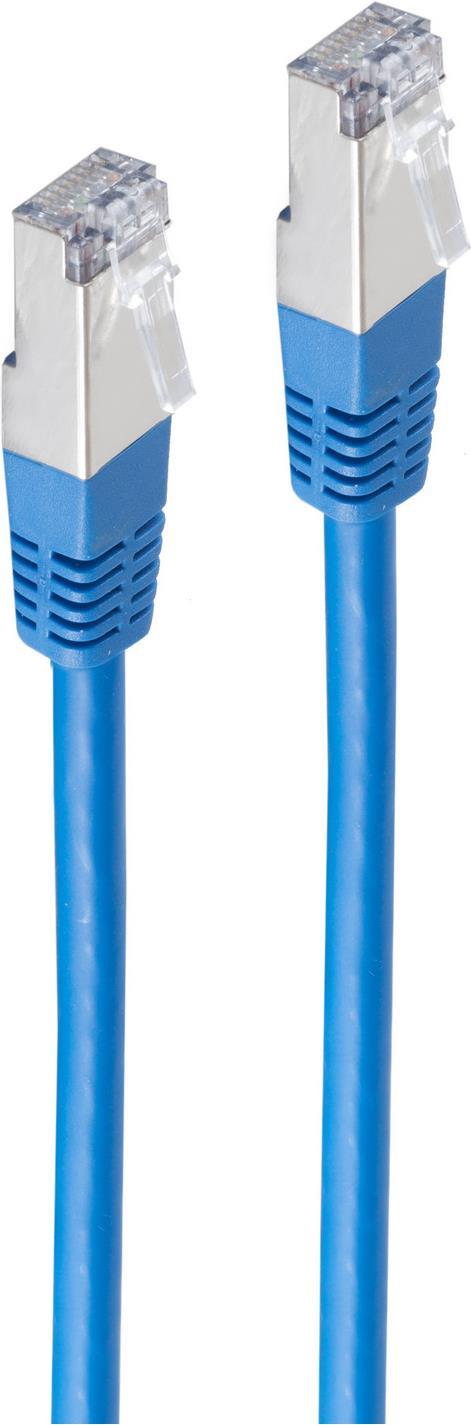 shiverpeaks BS75711-H0.5B Netzwerkkabel Blau 0,5 m Cat6 S/FTP (S-STP) (BS75711-H0.5B)