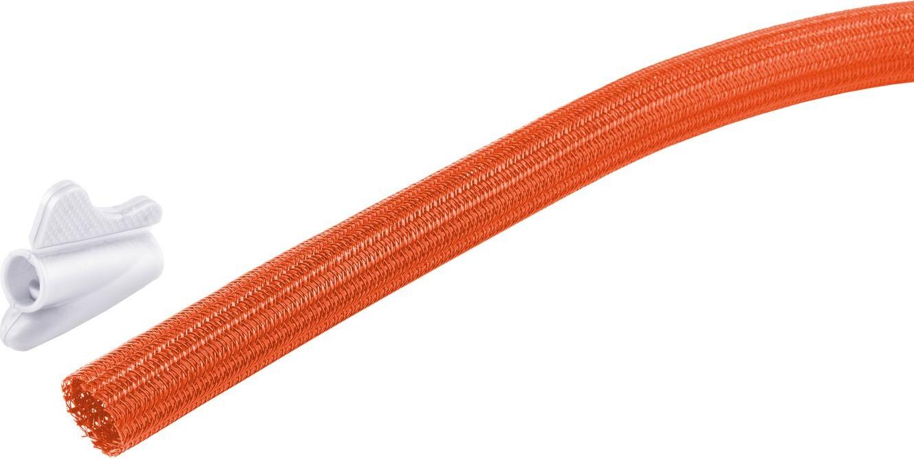 S/CONN maximum connectivity Flex Kabelkanal Set, 13mm, orange, 3,75m (18-33377)