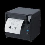 Seiko RP-F10, 8 Punkte/mm (203dpi), Cutter, USB-Host, Ethernet, schwarz Bondrucker, Thermodirekt, Auflösung: 8 Punkte/mm (203 dpi), Medienbreite (max): 58/80 mm, Druckbreite (max.): 72 mm, Rollendurchmesser (max.): 83mm, Geschwindigkeit (max.): 250 mm/Sek, Cutter, Anschluß: USB-Host, Ethernet, inkl.: Netzteil, Netzkabel (EU), Farbe: schwarz (RP-F10-K27J1-3 10819)