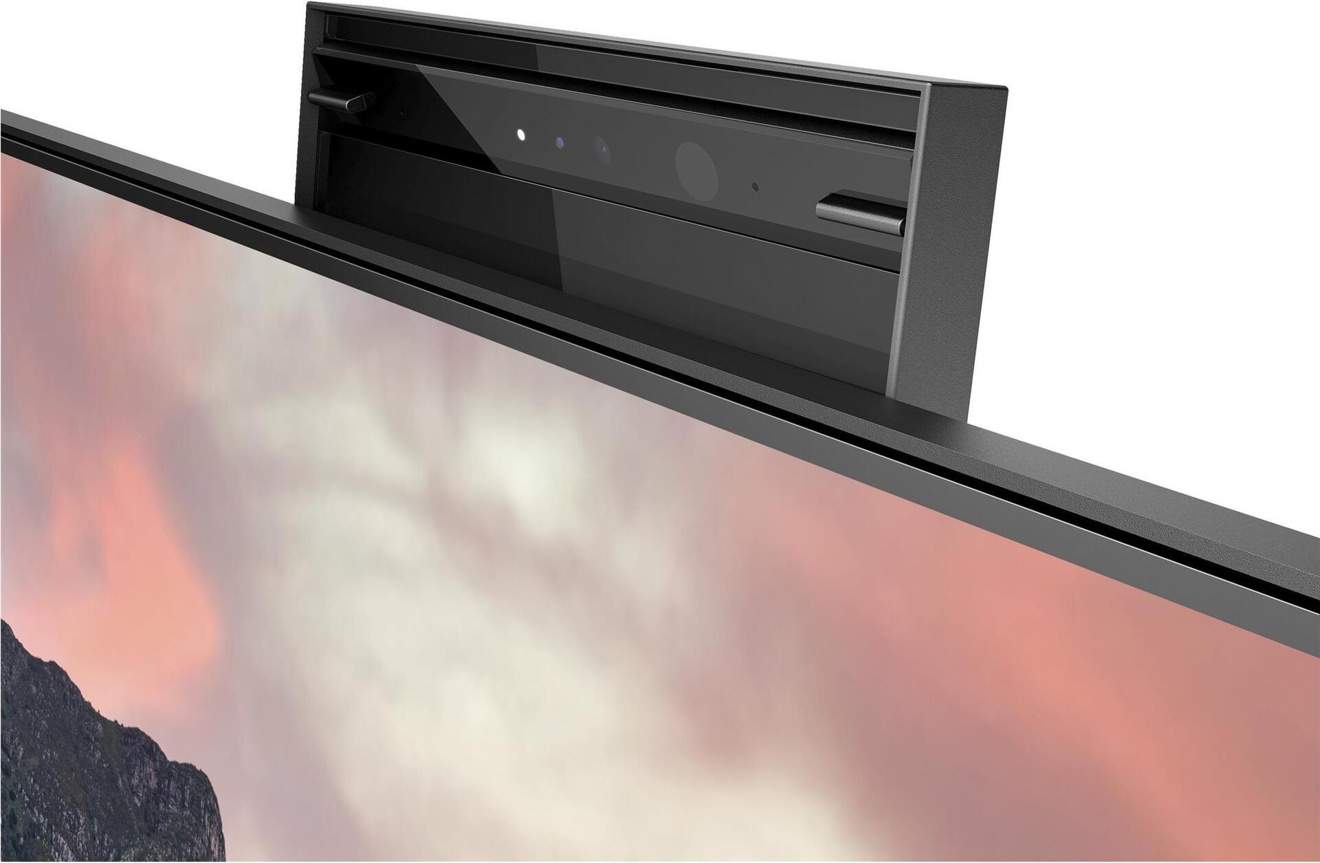 HP E27m G4 Conferencing Monitor 27" QHD IPS USB-C Schwarz, Silber