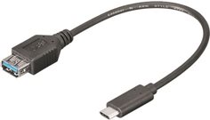 M-CAB USB-Kabel USB Typ A (W) zu USB-C (M) (7001305)