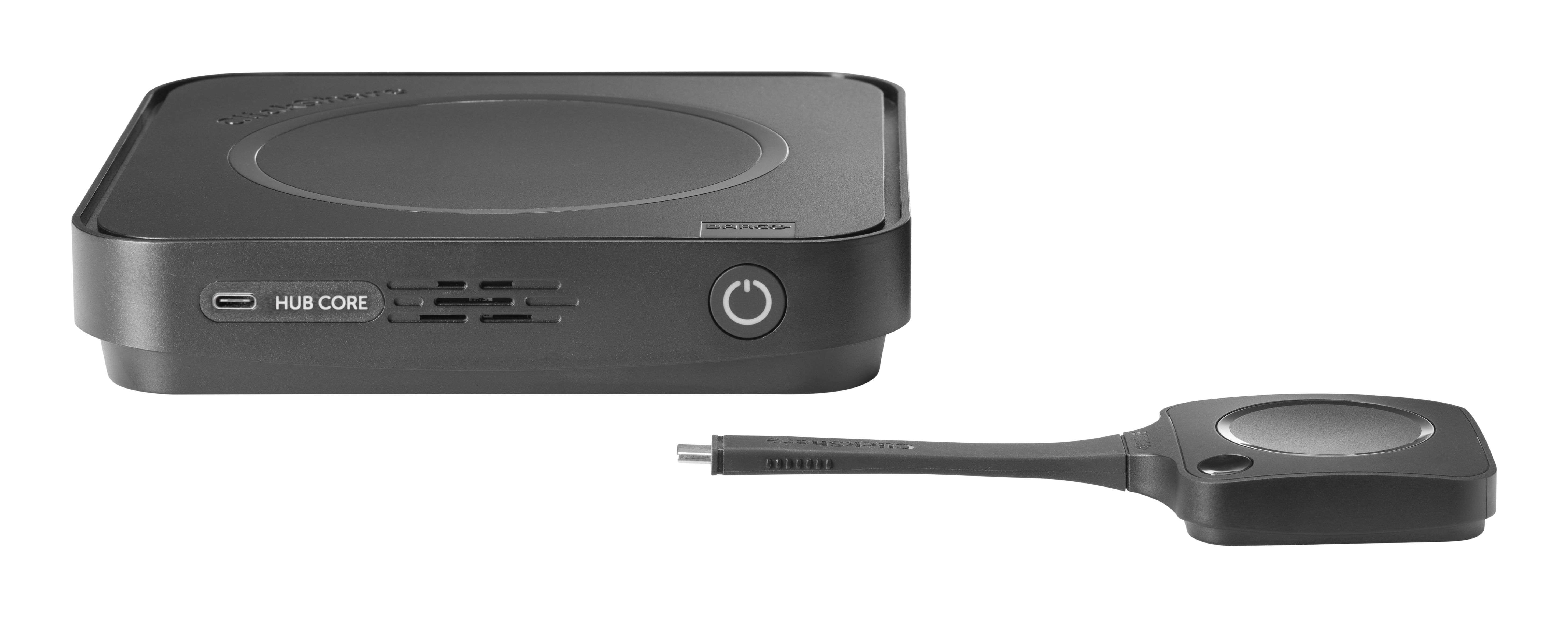 Barco ClickShare Hub Core Modulares Videokonferenzraumsystem 5K Schwarz