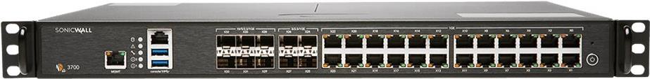 SonicWall NSA 3700 Secure Upgrade Appliance Only No Attached Subscription MSSP (03-SSC-1258)