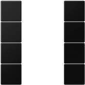 Jung Tastensatz komplett 4-fach LS504TSASWM (LS504TSASWM)