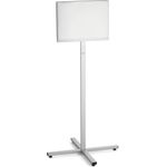 DURABLE Info-Bodenständer INFO STAND OUTDOOR A3, (1 Stück), Farbe: Anthrazit / grau, Art. Nr. 502957, Mindestabnahme: 1 ST (502957)