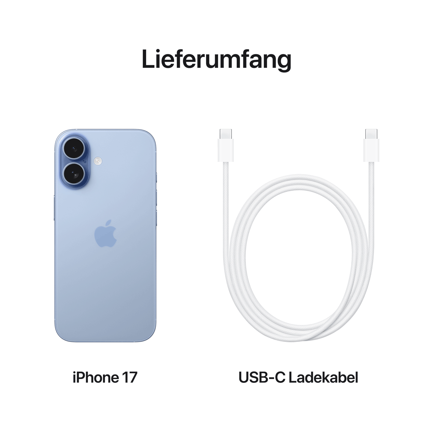 Apple iPhone 17 512 GB Nebelblau