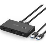 Ugreen 30768 Schnittstellen-Hub USB 3.2 Gen 1 (3.1 Gen 1) Type-A 5000 Mbit/s Schwarz (30768) (geöffnet)