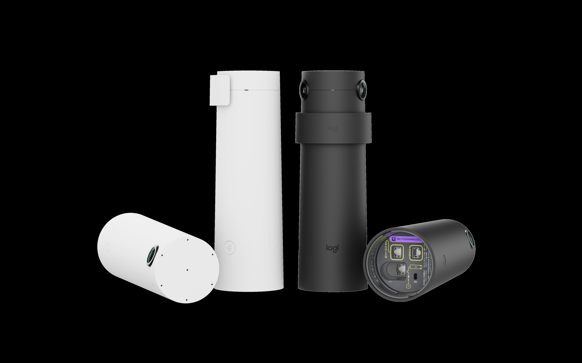 Logitech Sight Konferenzkamera 4K Ultra HD Dual-Kamera KI-gestützt Weiß