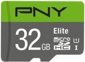 PNY Technologies MICRO-SD ELITE 32GB CLASS 10/UHS-I U1 SD ADAPTER (P-SDU32GU185GW-GE)