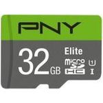 PNY Flash-Speicherkarte (microSDHC/SD-Adapter inbegriffen) (P-SDU32GU185GW-GE)