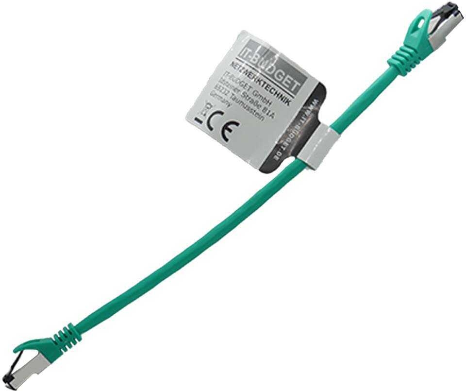 IT-BUDGET Vollkupfer Premium Patchkabel (90ITBFLEX81PK025GR)