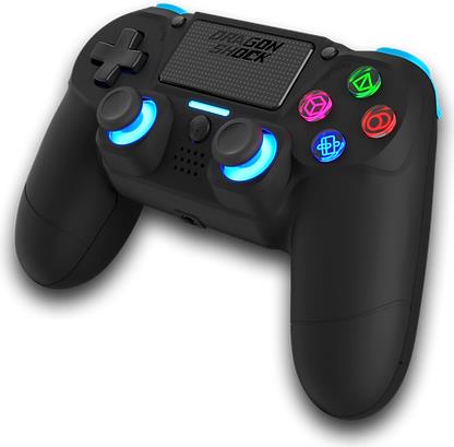 Dragonshock DSCPS4-BK Gaming-Controller Schwarz Bluetooth Gamepad Analog / Digital PlayStation 4 (DSCPS4-BK)