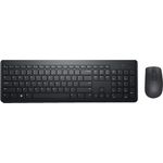 Dell KM3322W-R-UK Tastatur-Maus-Set – Kabellos – RF 2,4?GHz – Vollformat – QWERTY UK – Schwarz (KM3322W-R-UK)