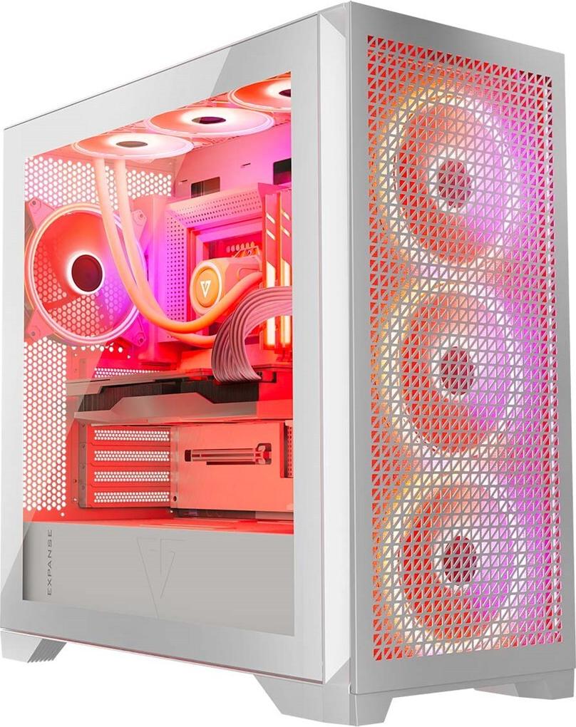 Computergehäuse MODECOM VOLCANO EXPANSE T APEX ARGB MIDI White (AT-EXPANSE-TG-20-000000-0002)