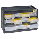Allit Lagermagazin (B x H x T) 300 x 190 x 135 mm Schwarz, Gelb VarioPlus Basic 15 458080 1 St. (458080)