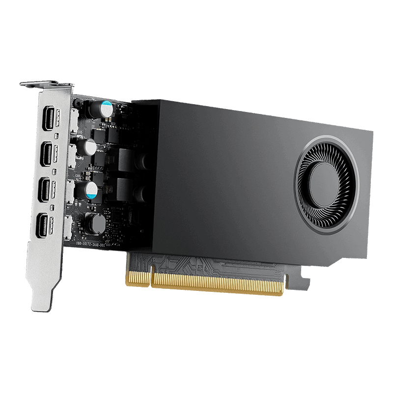 NVIDIA RTX A400 Grafikkarte 4 GB GDDR6 PCIe 4.0 x8 Schwarz