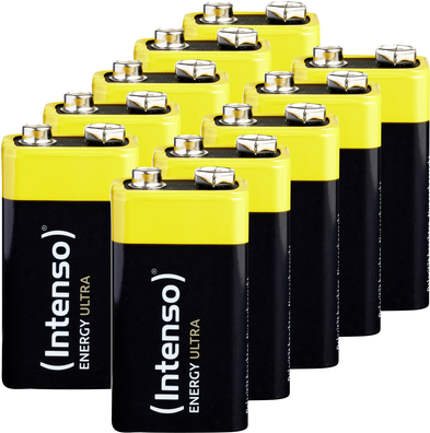 Intenso Energy Ultra 9V 6LR61 E-Block blister 10er Pack (7501451MP)