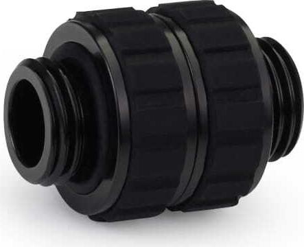 Alphacool Apex Grip Doppelnippel AG/AG drehbar G1/4 schwarz (14809)