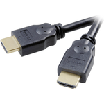 SpeaKa Professional HDMI Anschlusskabel [1x HDMI-Stecker - 1x HDMI-Stecker] 1.5 m Schwarz (SP-7869884)