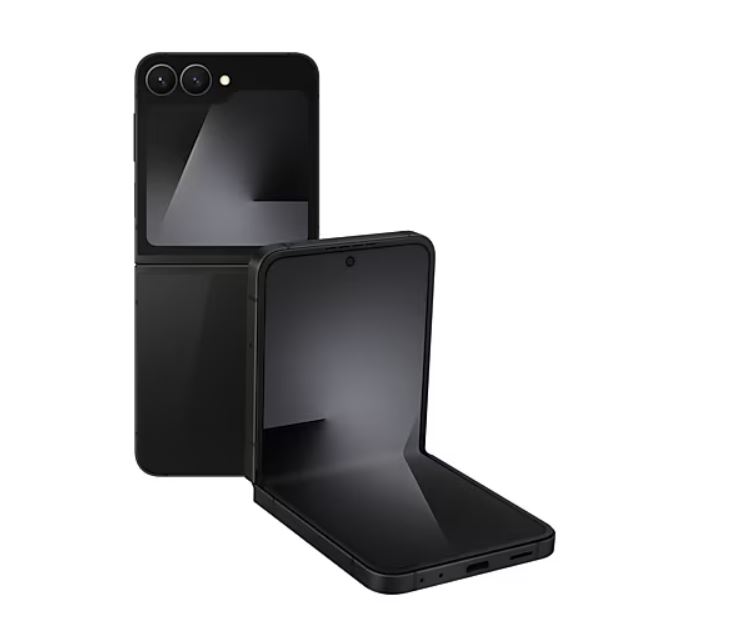 Samsung Galaxy Z Flip7 FE 256GB Schwarz 17,03cm (6,7") OLED Display, Android 16, Dual-Kamera, Faltbar [Energieklasse B] (SM-F761BZKHEUB)