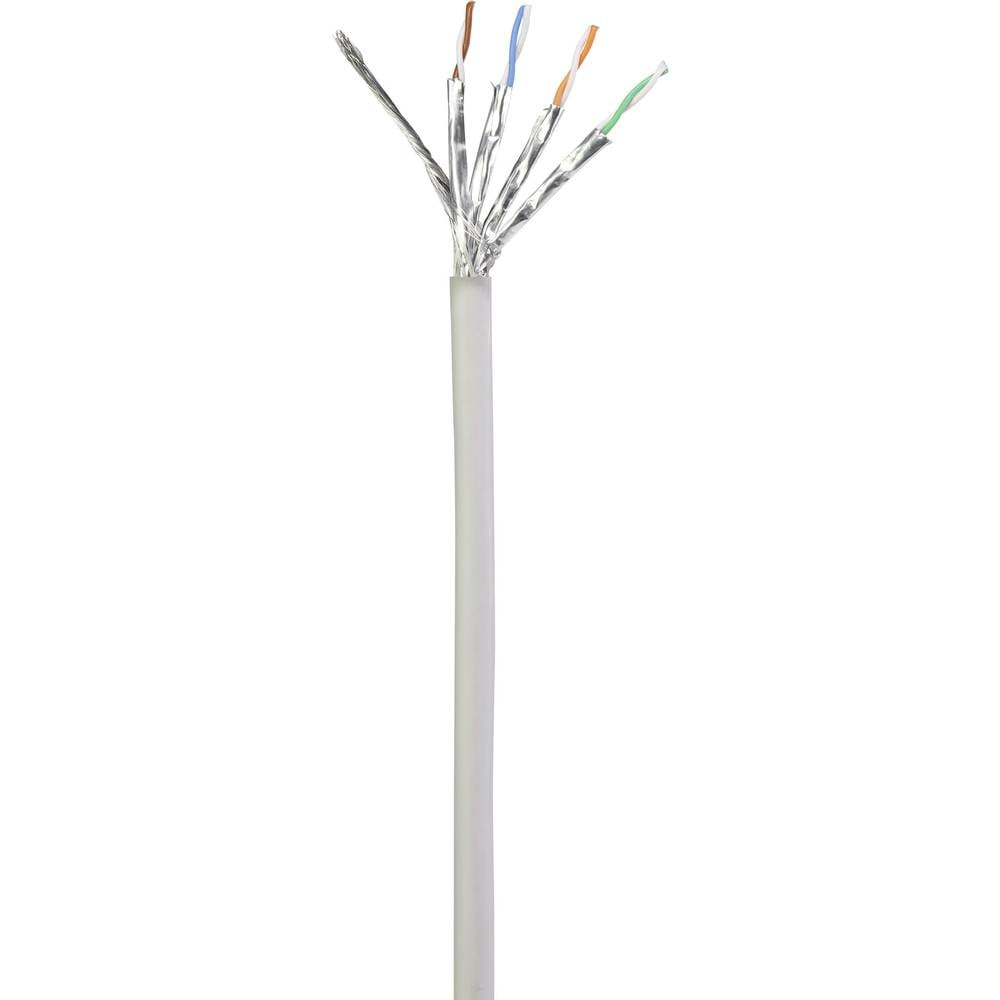 Renkforce RF-5047490 Netzwerkkabel 2 m Cat6a S/FTP Grau