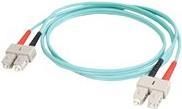 Fischer C2G SC-SC 10Gb 50/125 OM3 Duplex Multimode PVC Fiber Optic Cable (LSZH) (85514)