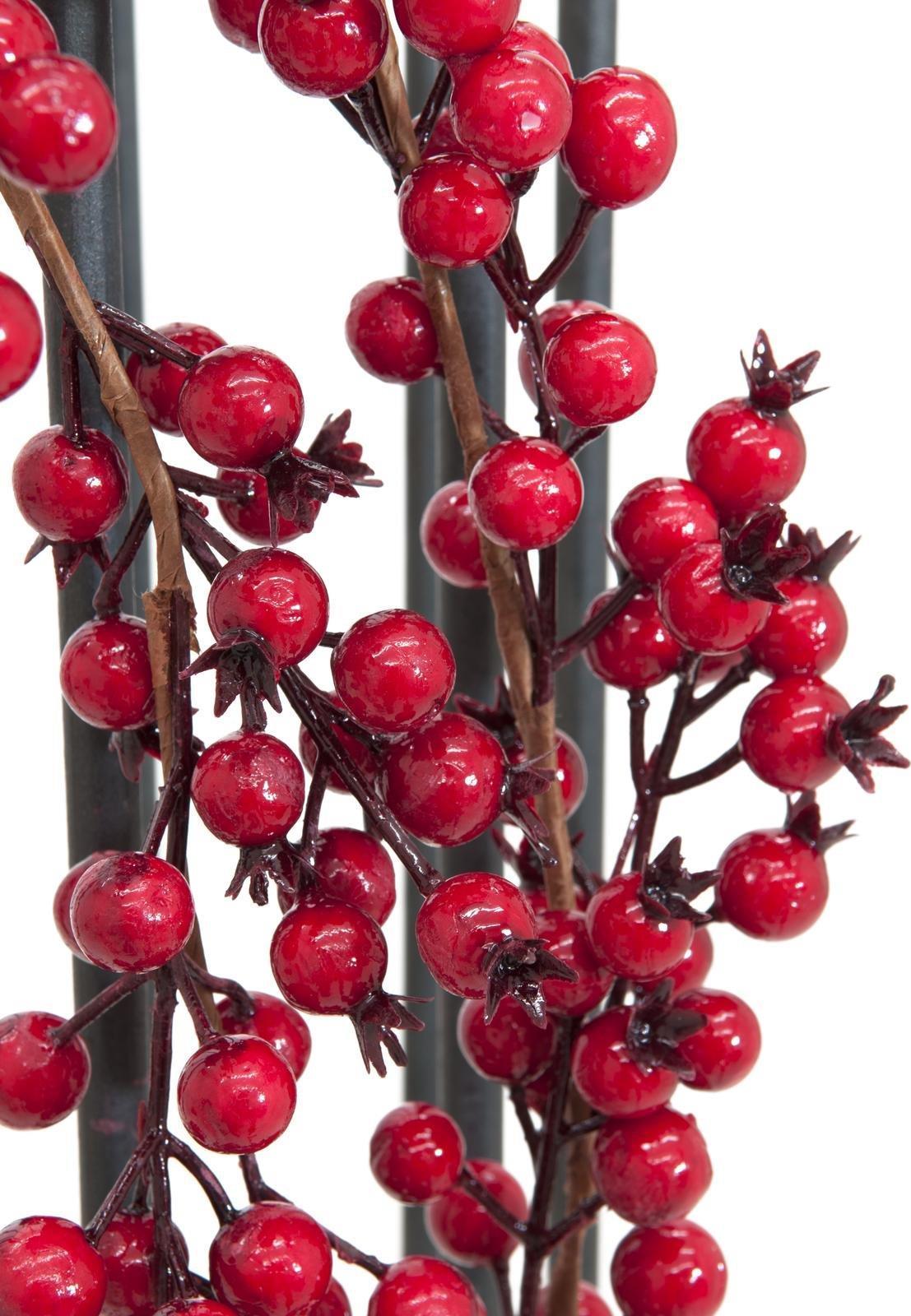 EUROPALMS Beerengirlande rot 180cm (83500500)