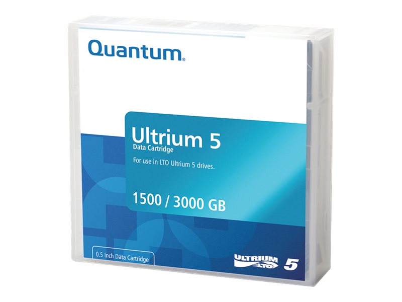 Quantum LTO Ultrium 5 Daten-Cartridge 1,5 TB / 3 TB Rot