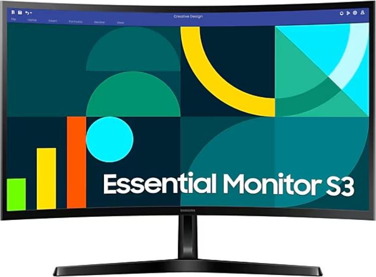 Samsung Essential Monitor S36GD 68,6 cm (27") 1920 x 1080 Pixel Full HD LCD 4 ms Schwarz (LS27D366GAUXEN) [Energieklasse E] (LS27D366GAUXEN) (geöffnet)
