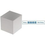 MAUL Neodym-Würfelmagnet, 20 x 20 x 20 mm, nickel Haftkraft: 25 kg - 1 Stück (6169496)