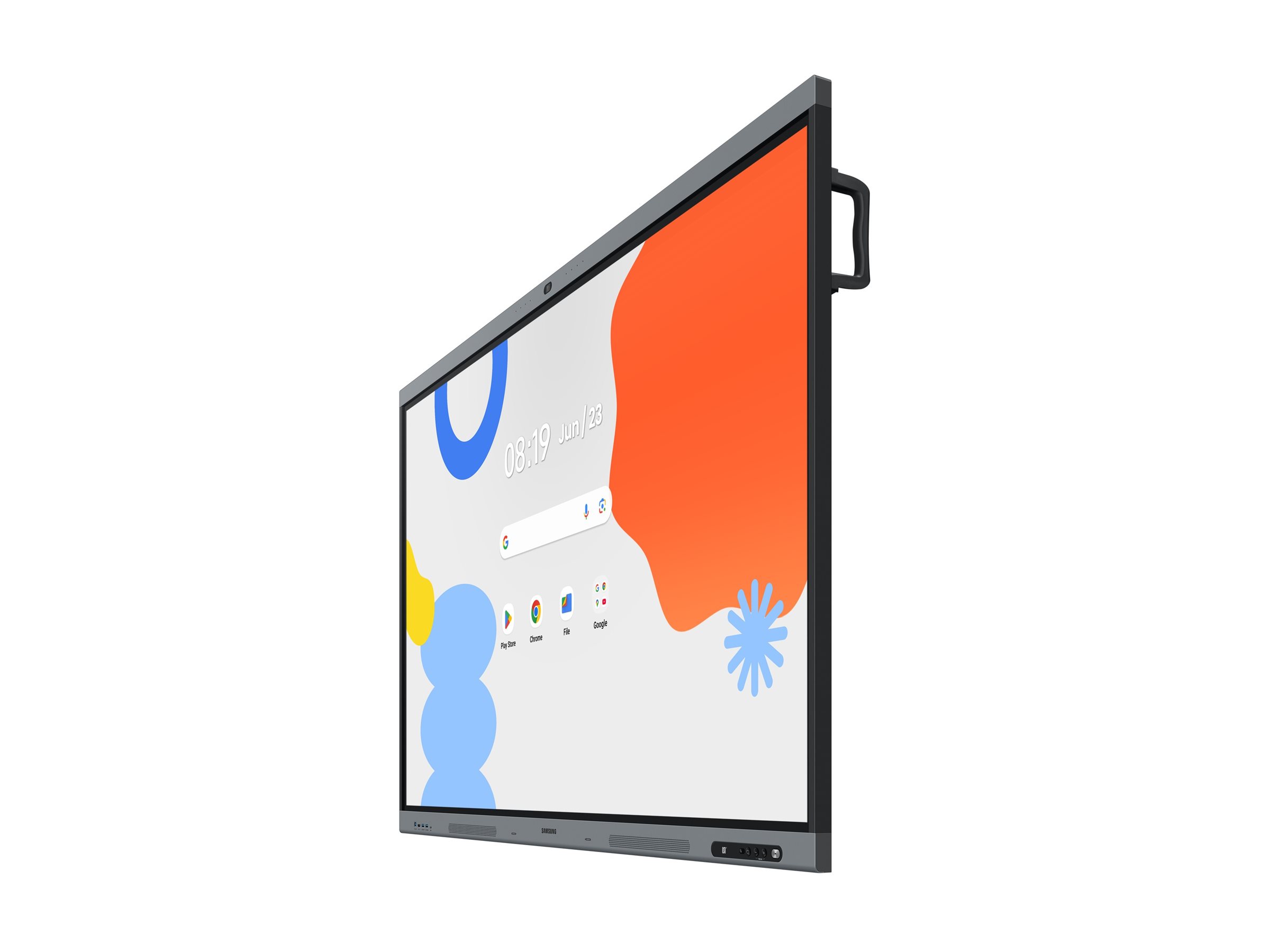 Samsung WA86FX-P 86" 4K UHD Interactive Whiteboard Schwarz, Dunkelblau/grau