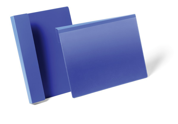 Durable 172307 Kennzeichnungstasche A4 quer Blau